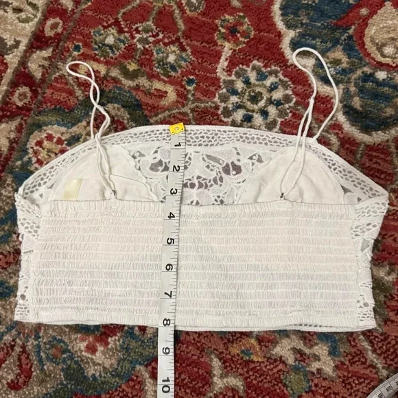 Free People Lyra Bralette Crop Top (size medium) - Picture 6 of 8